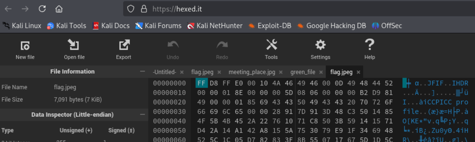 Use HexEdIt on file