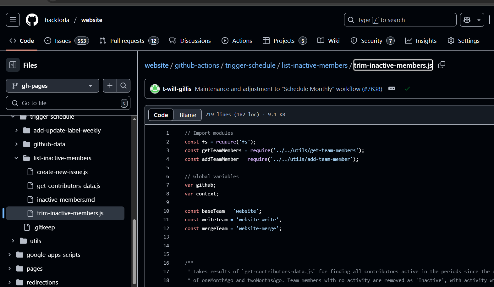 Schedule Monthly Workflow